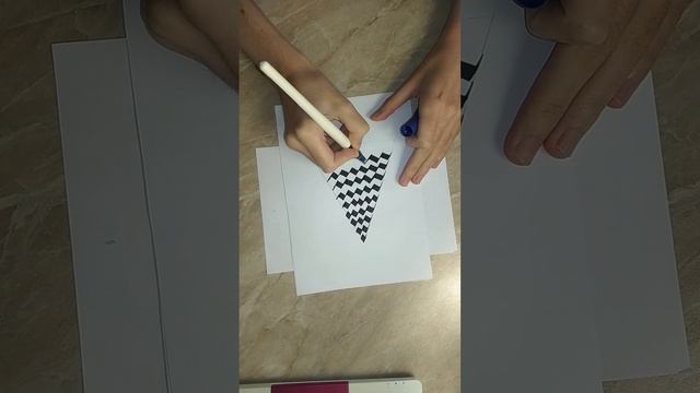 Рисую новогоднюю ёлку - тестирую Pilot Parellel Pen