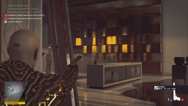 HITMAN 3 PS5 Seven Deadly Sins # 1: Greed - The Greed Enumeration Level 3 (Stealthy)