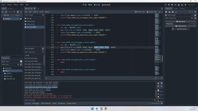 File 0x0002: Lets create a NES emulator in Godot with GdScript!