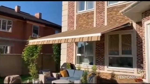 Выдвижные маркизы в доме