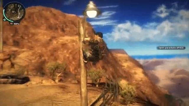 Just Cause 2 Demo (PC) Win 7 Every Thing Set On Max) ..wmv