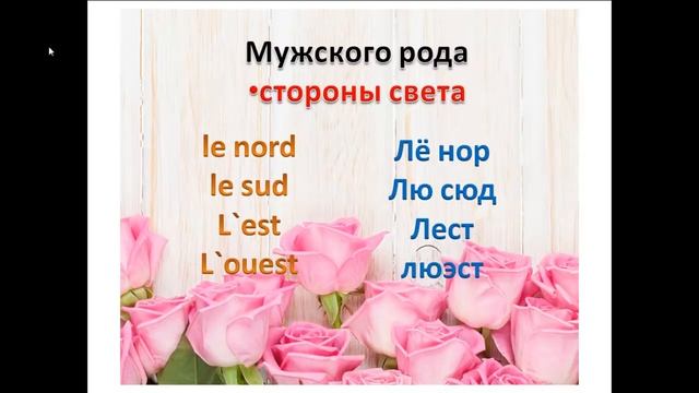 Французский язык. Суффиксы мужского рода существительных