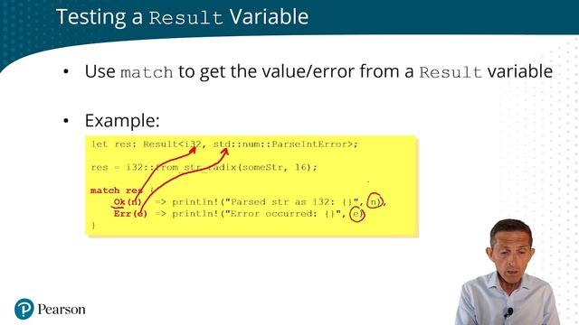 4.007. 4.6 Using the Result enum
