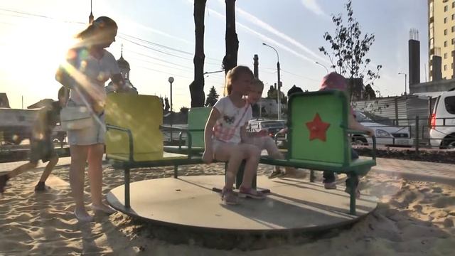 Открытие сквера им  Калашникова