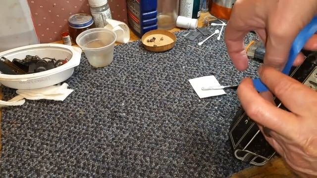 MARX TIN LITHO TENDER / EPOXY 5 MINUTE REPAIR / PART 1