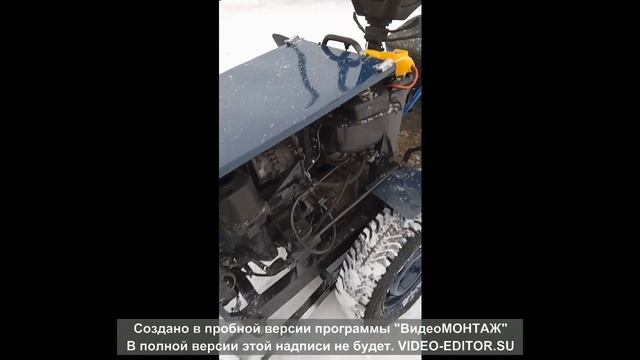 Самодельный минитрактор