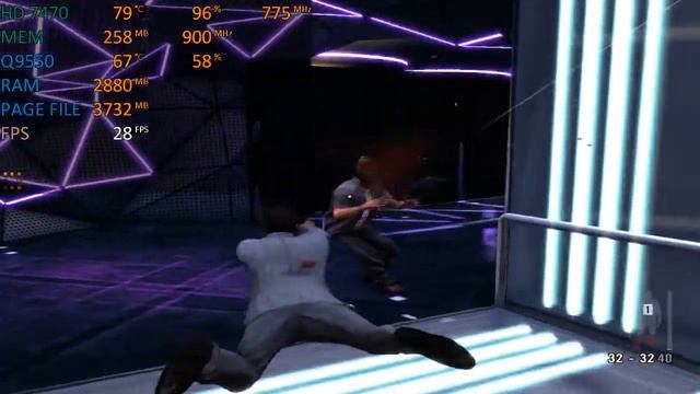 Max Payne 3 - Core 2 Quad Q9550 - HD 7470 - 6 GB Ram