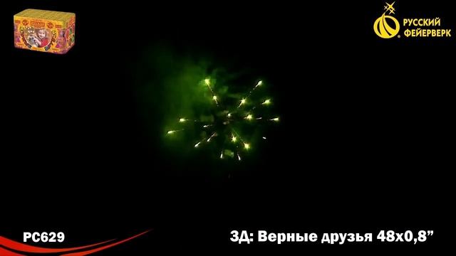 Салют РС629 Верные Друзья  48 х 0,8