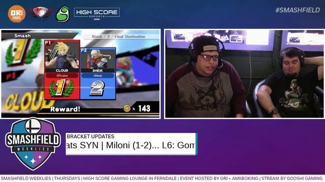 SFW #133 WF: Retired|LOE1 (Cloud) vs Nom (Sheik)