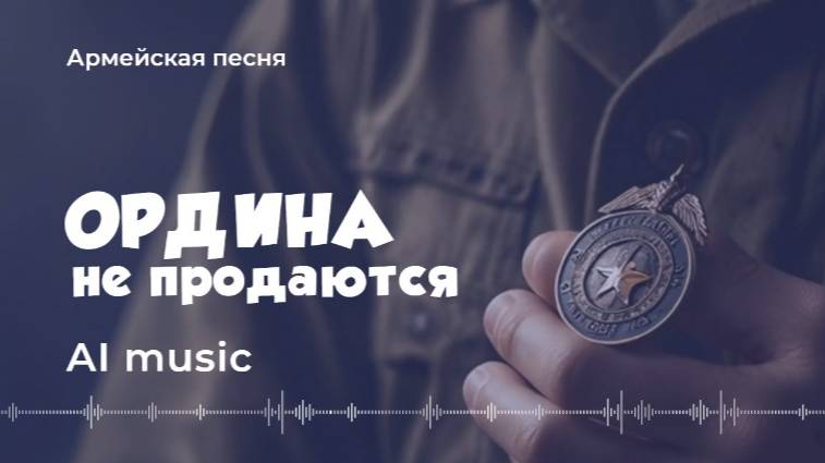Ордина не продаются (армейская) - (AI) music, video