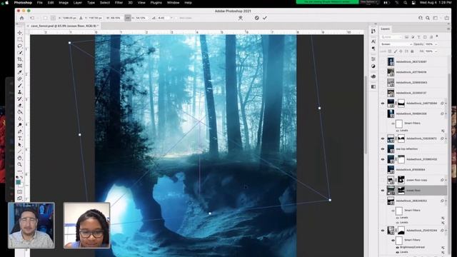 Underwater Forest Photo Compositing w/ Shaylin Wallace - 1 of 2 | Adobe Creative Cloud