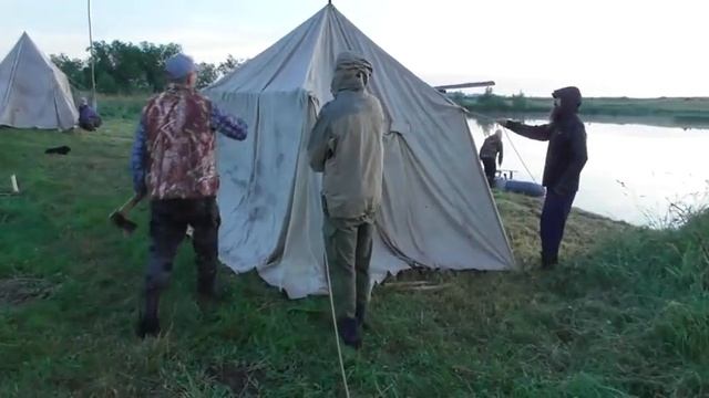 Подготовка палаток для крещаемых   07  7  2024