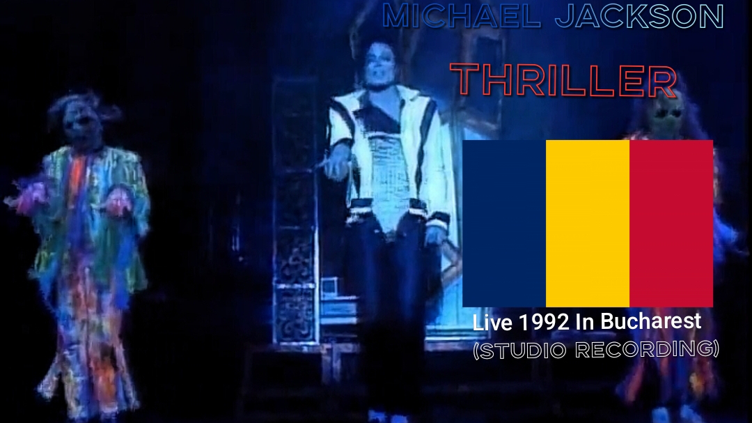 Michael Jackson (Thriller) Live 1992 In Bucharest (Studio Recording)