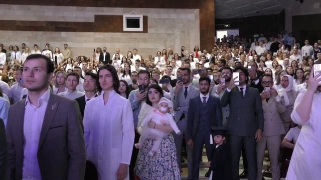 Вручение дипломов выпускникам медицинского факультета ЧувГУ. 05.07.2023