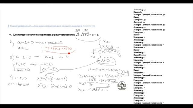 Вебинар 1. Знакомство с параметром.