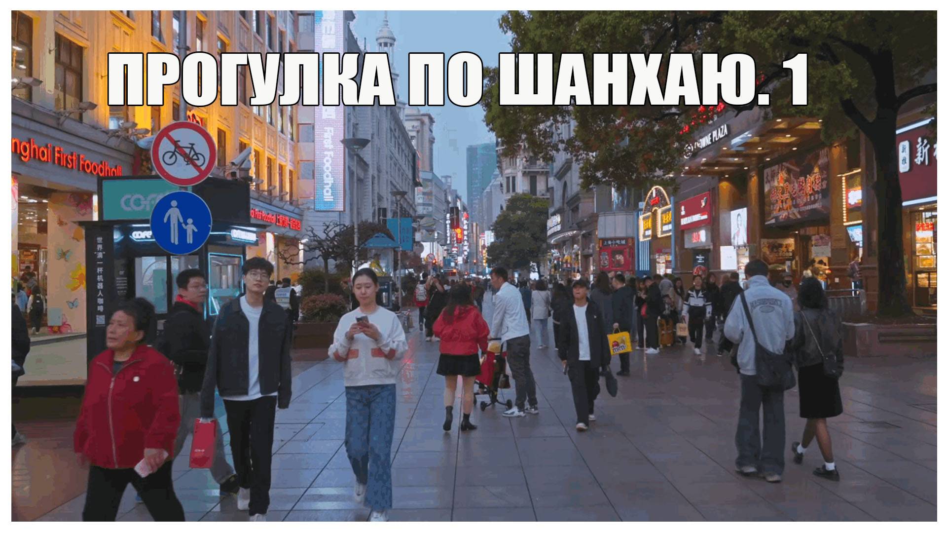 Прогулка по Шанхаю. Часть 1: Торговля между Россией и Китаем. Доставка из Китая.