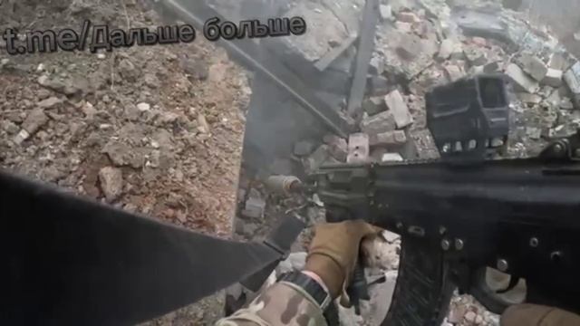 Атака по укронацистскому опорнику