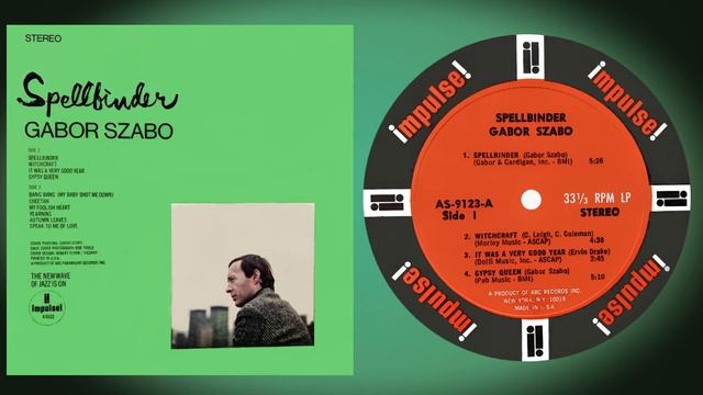 Gabor Szabo - Gypsy Queenガボール・ザボ「ジプシー・クイーン」 / Album [ Spellbinder ]