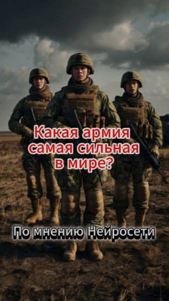 Какая армия самая сильная в мире? #рек #рекомендации #армия #нейросеть