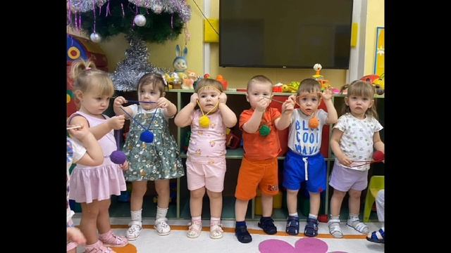 Рисование "Клубочек для котенка" во второй группе раннего возраста "Одуванчик"