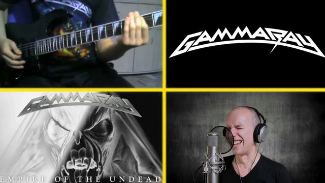 Gamma Ray - Empire of the undead (full cover)