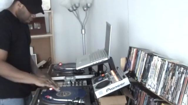 dJ bMaN scratching and cuttin up "it takes 2."