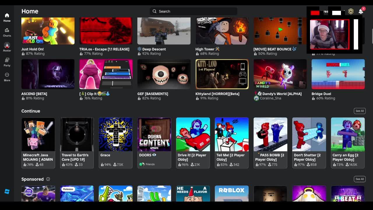 Играем в Roblox, Geometry Dash, Minecraft