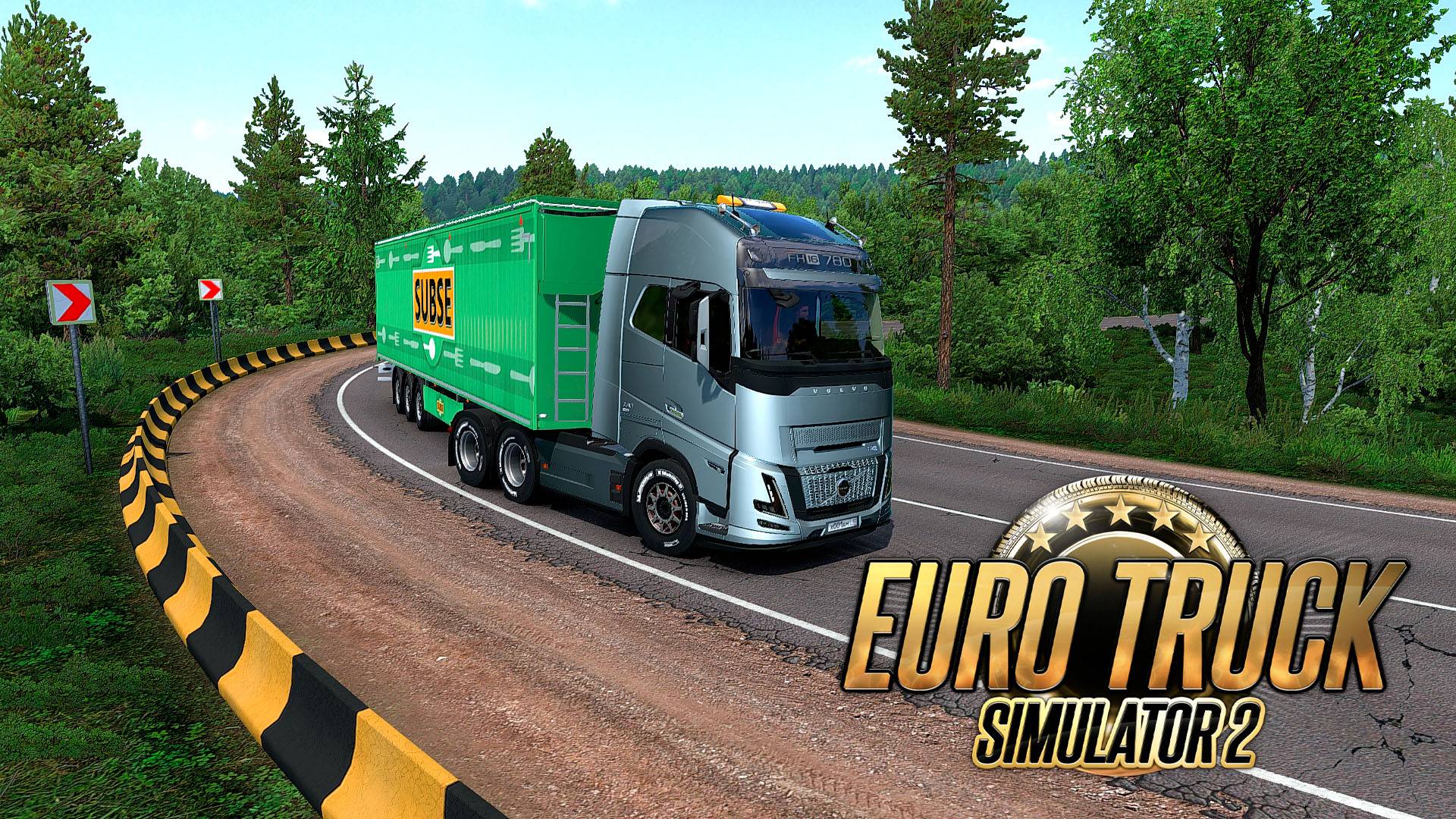 🔴Euro Truck Simulator 2. Катаем Грецию.(Под музыку).