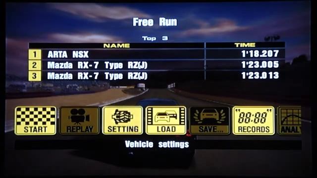 Gran Turismo 3 - Professional League - British GT Car Cup (1/6)