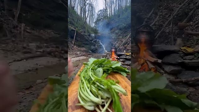 Суп из бараний 🐏 головы и ног.