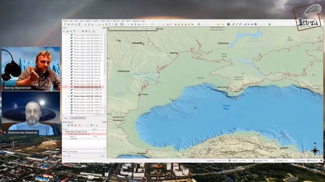 Стрим 2 о плоской земле. Часть 3. Виктор Журомский. Картография