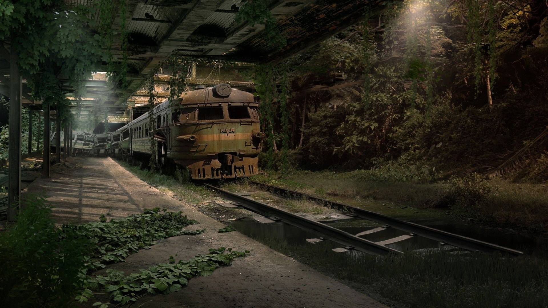 Проснулся в заброшенном депо