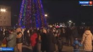 В Георгиевске зажгли главную окружную елки