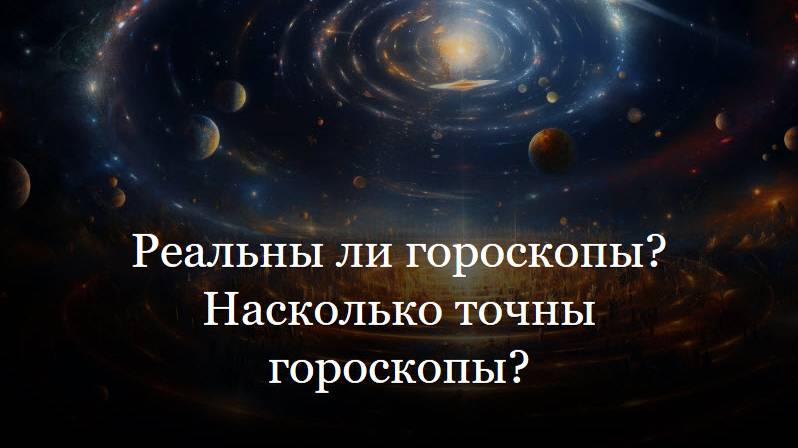 Реальны ли гороскопы? Насколько точны гороскопы?