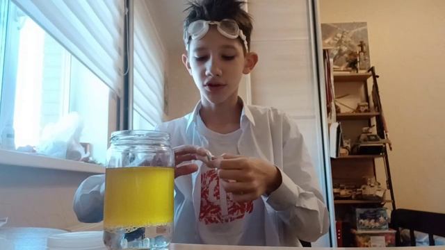 Самодельная лава лампа 💡