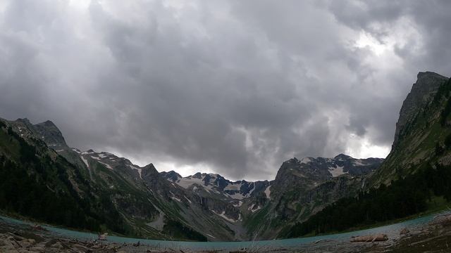 Горный алтай. Верхнемультинское таймлапс