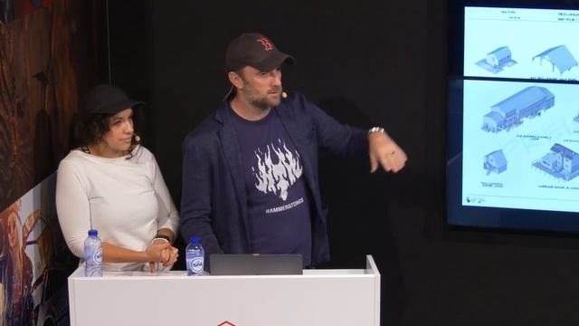Yassmine Najime and Dan May @ The 3D and Motion Design Show, IBC 2022