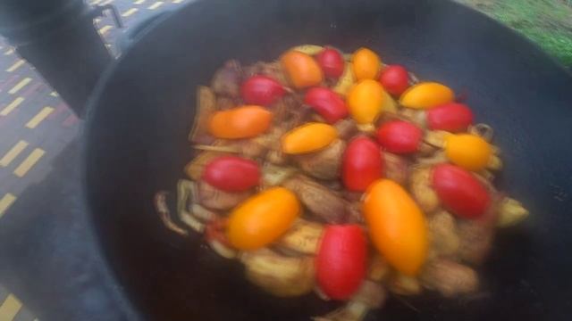 2 ВКУСНЕЙШИХ ОСЕННИХ БЛЮДА НА САДЖЕ И В КАЗАНЕ