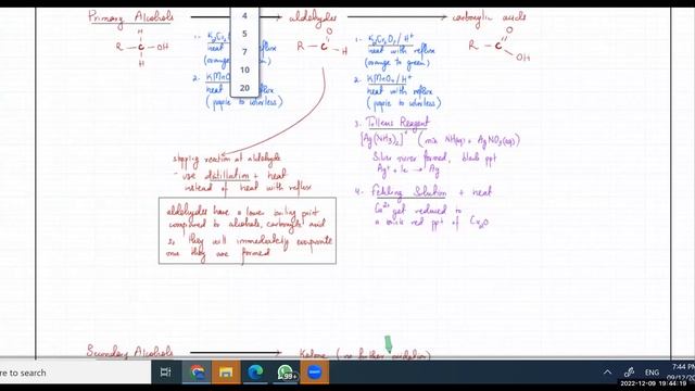 AS 9701 Organic Chemistry Part 17 | Alcohols | Reduction of Carboxylic Acids, Aldehydes, Ketones