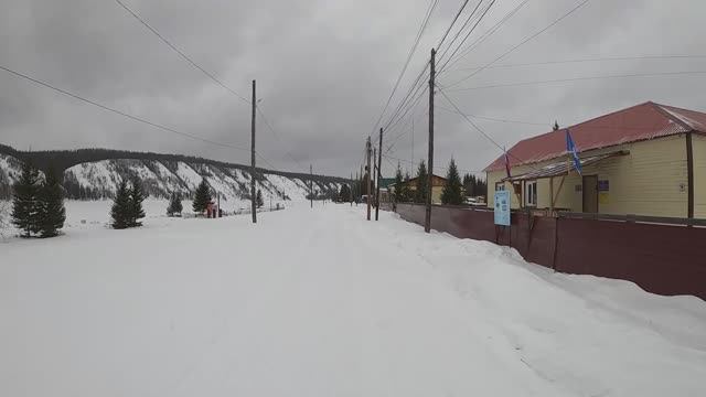 Село Нахара, Сунтарский Улус, Якутия - зимние пейзажи на берегу Вилюя