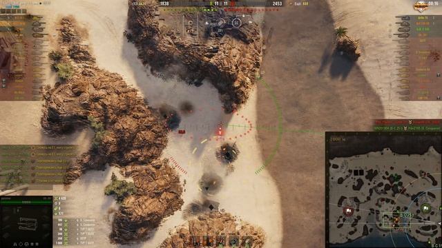 Мир танков. WOT. Бой на арте Объект 261 и 6.8К урона