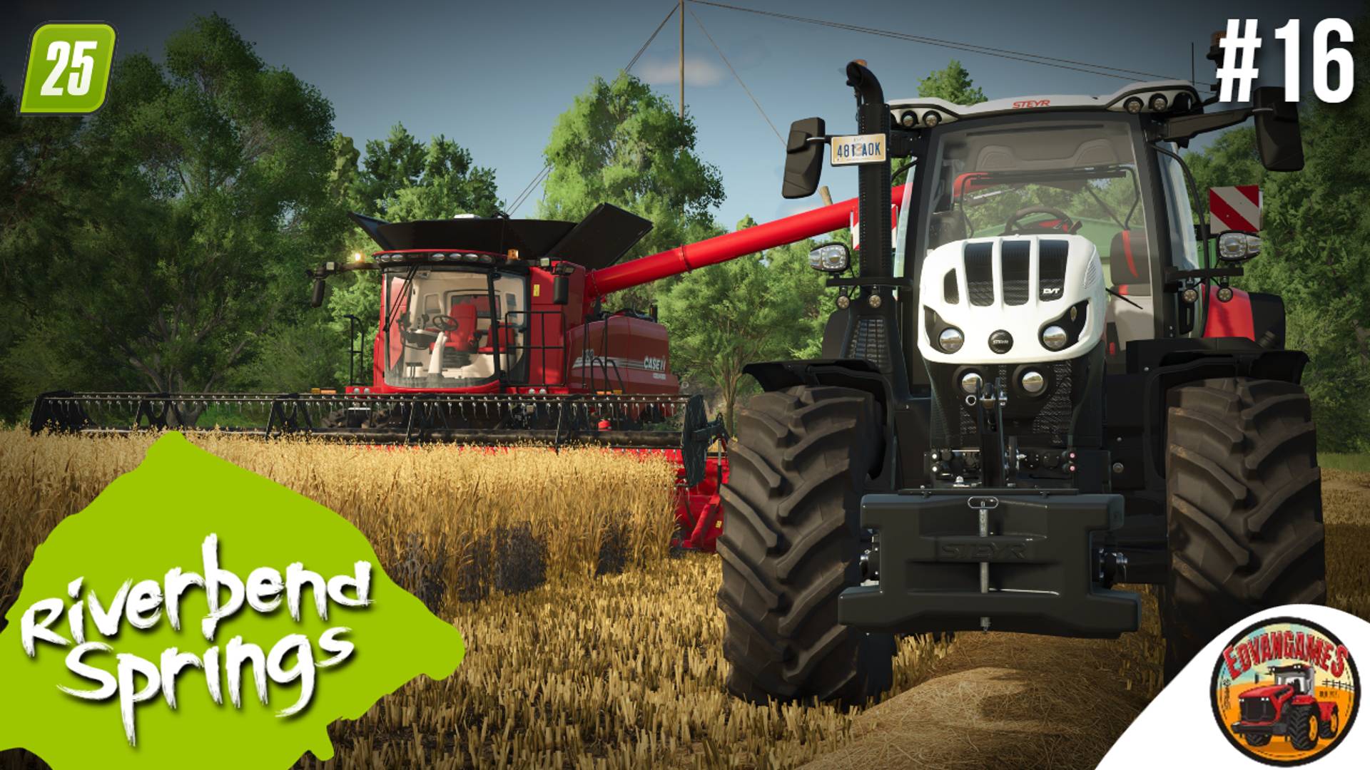 🔴 СТРИМ #16 | Riverbend Springs | Farming Simulator 25