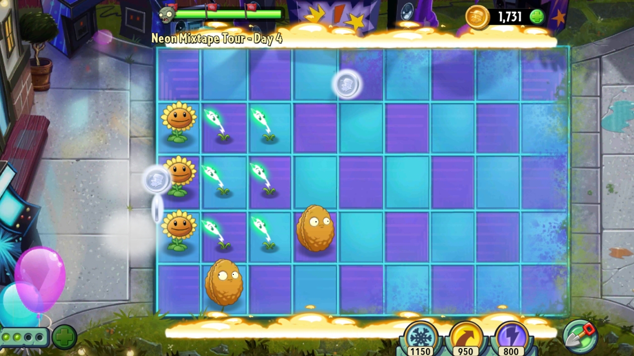 День 4 Неоновый Микстейп Тур ( Neon Mixtape Tour)  Plants vs. Zombies 2