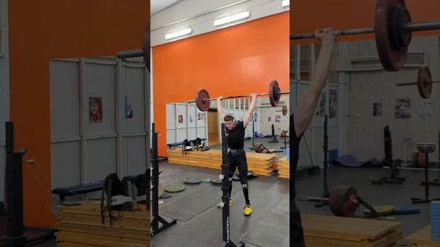 108 кг в толчке #motivation #weightlifting #sports #powerlifting #gym #power #спорт