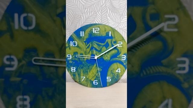 Часы напечатанные на 3Д принтере, 245 мм.