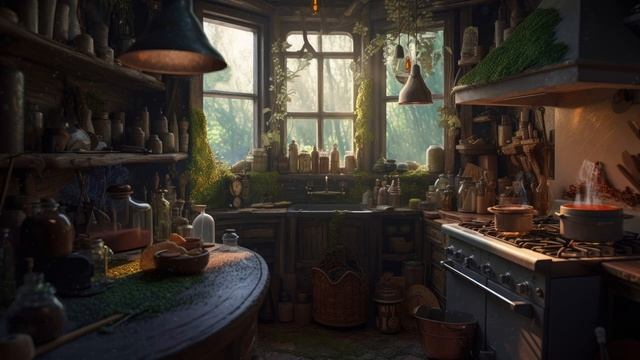 Magical Potion Shop - Cooking Ambience and ASMR, Mystical Apothecary