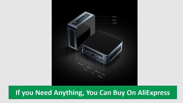 Chatreey AN1P AN2P Mini PC Ryzen 5 5600H R5 5625U Gaming Desktop Computer NVME SSD