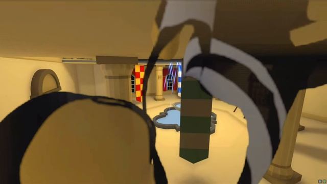 залезли через секретный вход! пластилиновое ограбление музея в Human fall flat