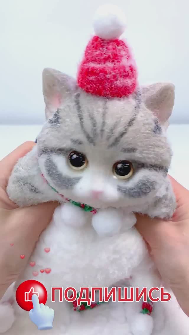 🐱 Залипательное Видео с Котенком: Антистресс для Души! 🌈 АСМР.