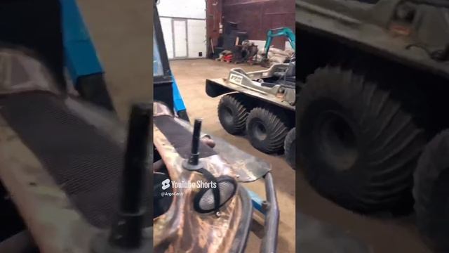Ремонт и обслуживание вездеходов Argo и иной мототехники. #Argo #brp #shorts